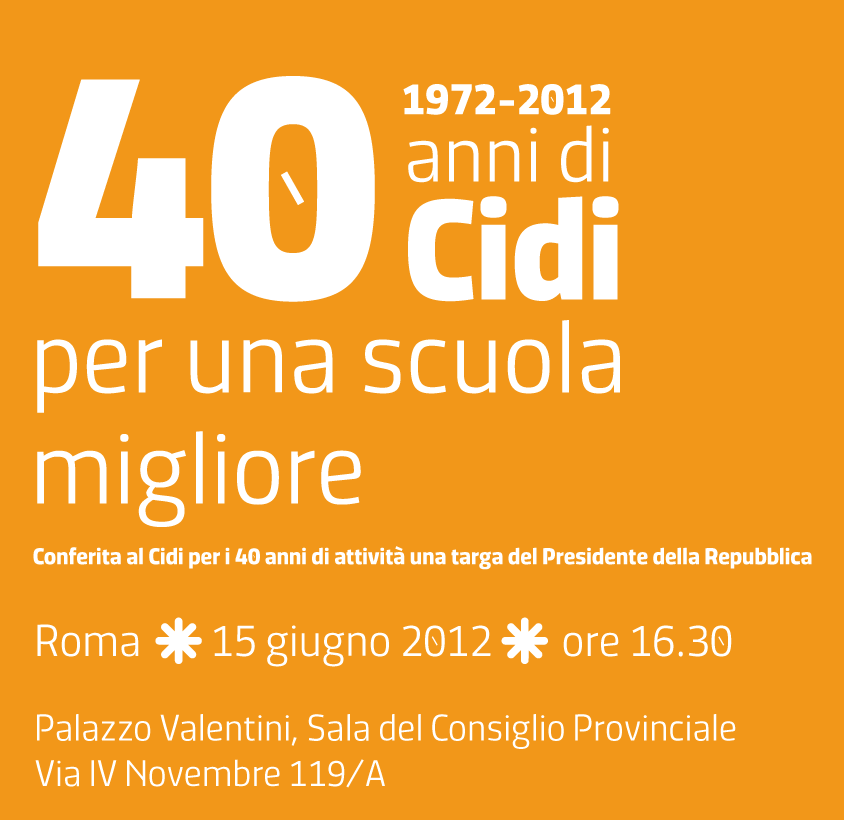 40 anni cidi